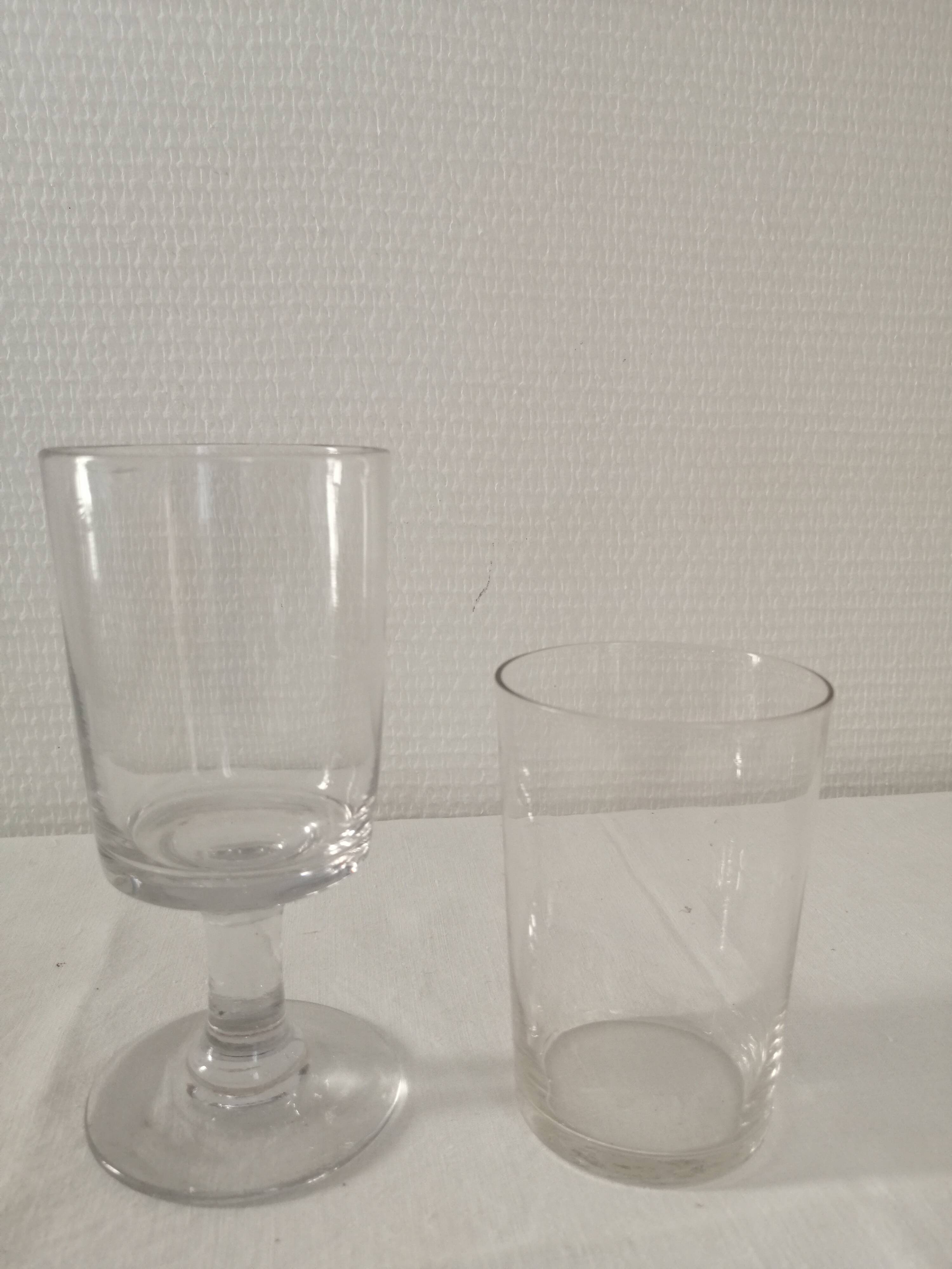 Ancient water glasses