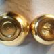 Vintage apple brass box 1960 1970