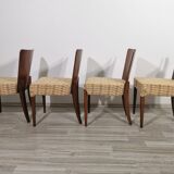 Art Deco Dining Chairs by Jindrich Halabala