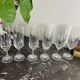 Set of 6 Champagne flutes in Villeroy and Boch crystal