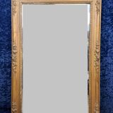 Miroir époque empire en bois et stuc doré circa 1810-1820