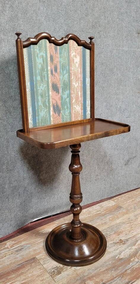 Guéridon d'apparat avec ecran de discrétion époque Napoléon III vers 1850