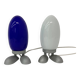 Ensemble de 2 lampes Egg Fjorton postmodernes IKEA des années 1990 par Tatsuo Konno