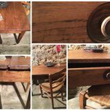 Oak side table