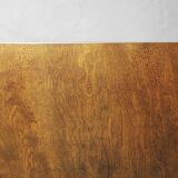 Mid-century modern scandinavian walnut sideboard with op-art pattern, 1960s