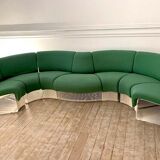Pantonova Sofa, 11 modules, Verner Panton produced by Fritz Hansen