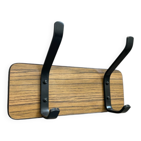 Porte manteau en Formica années 70