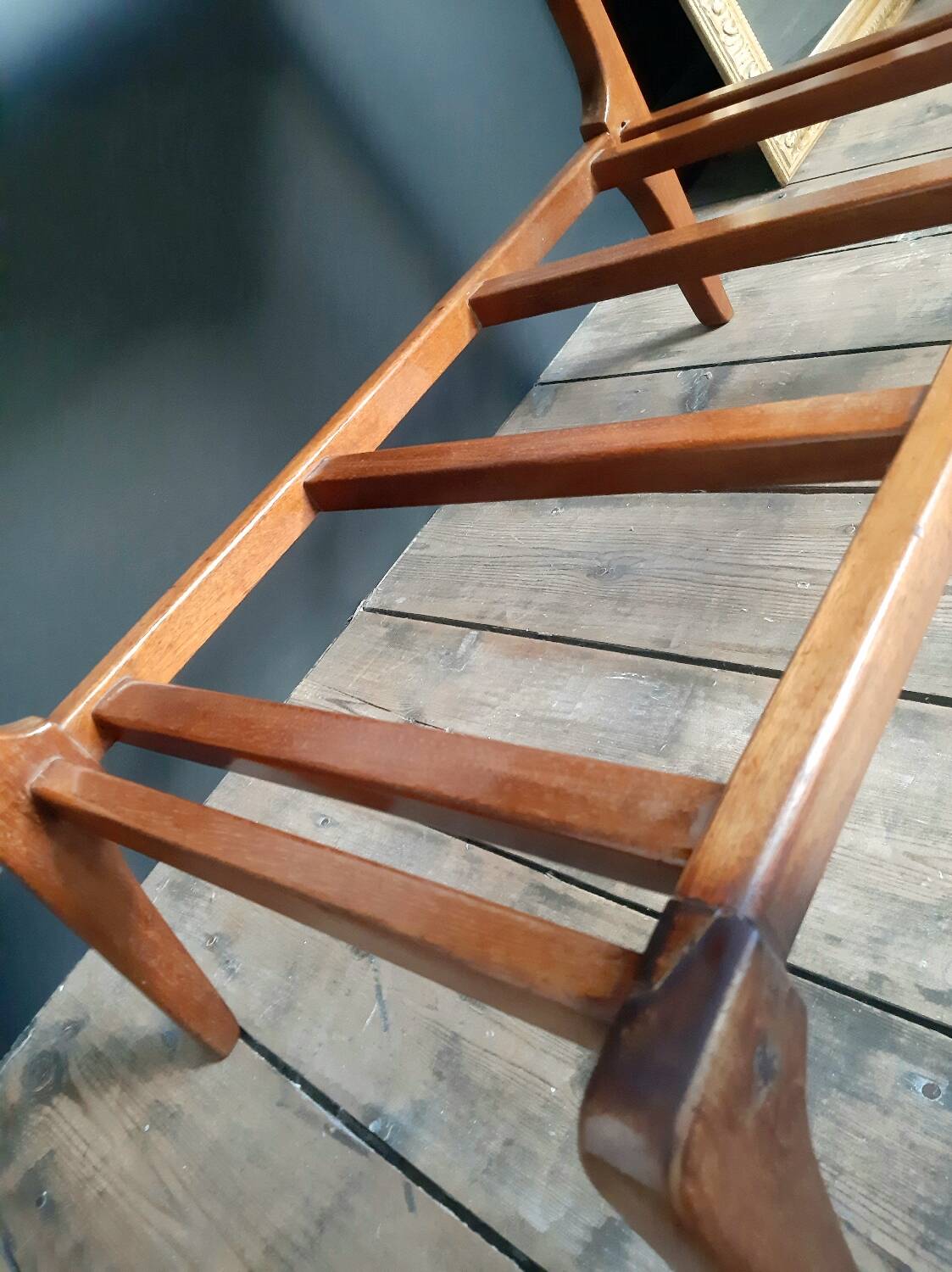 Vintage coffee table, antique Danish furniture