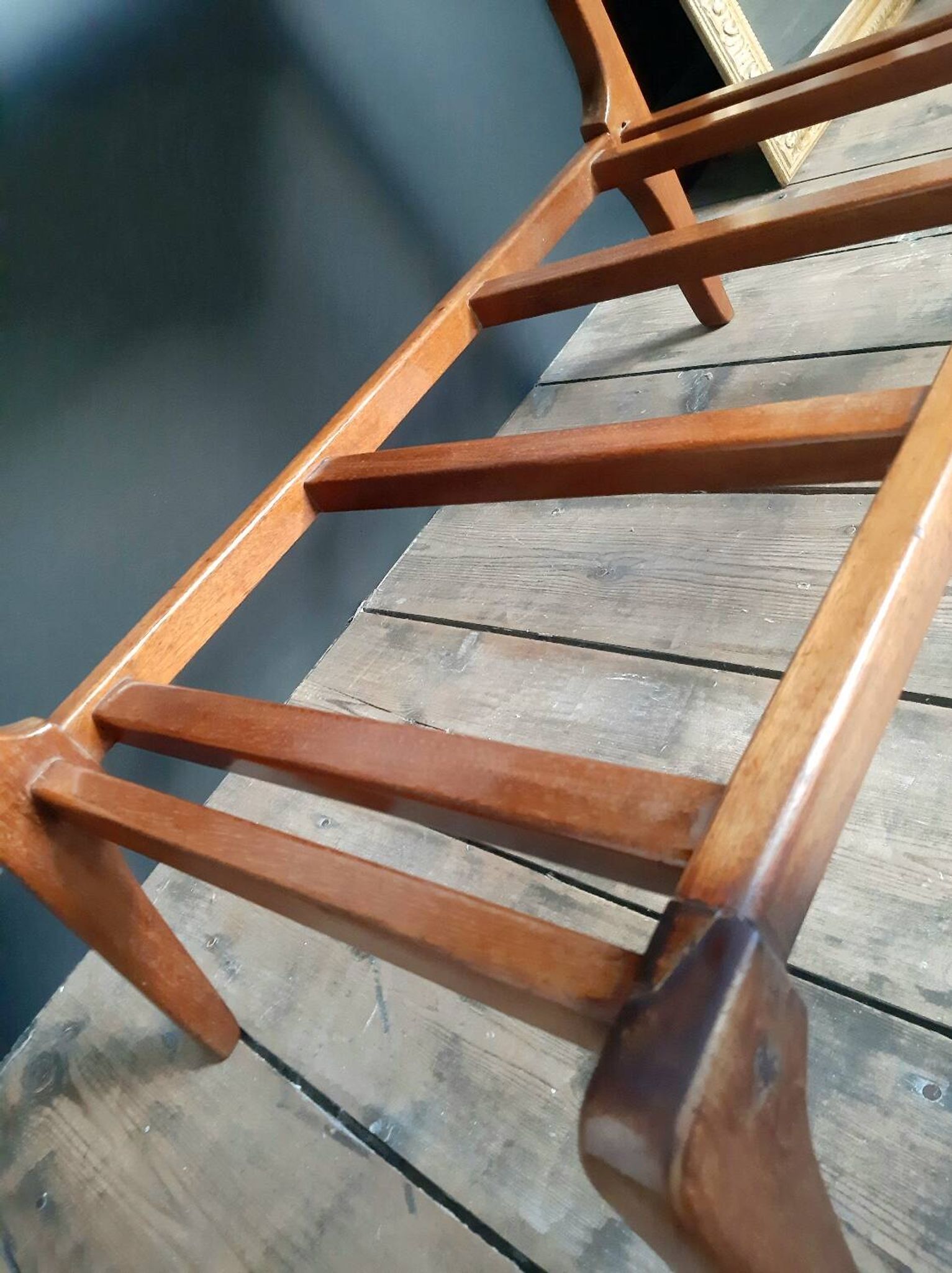 Vintage coffee table, antique Danish furniture