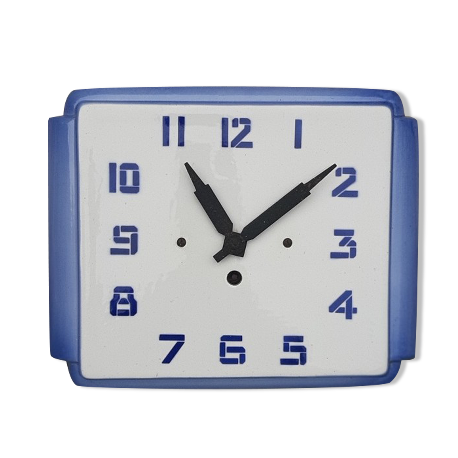 Vintage ceramic wall clock