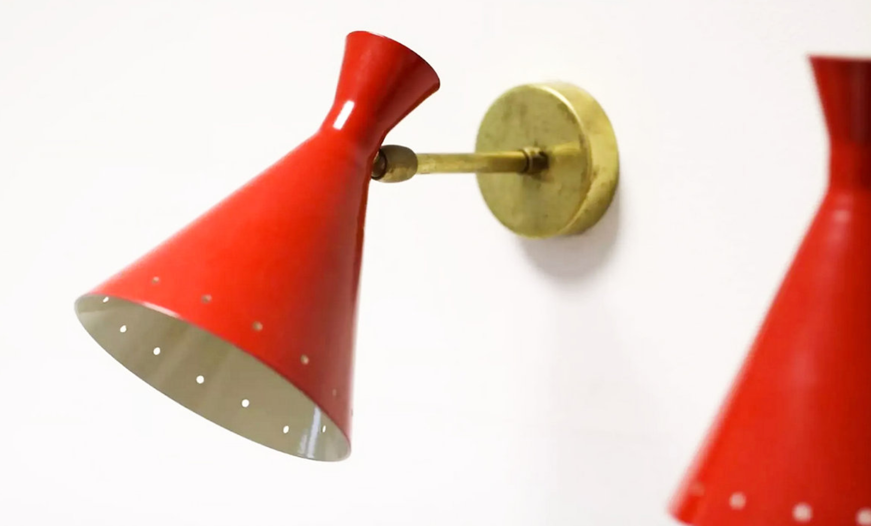 Red Casserole wall lamp