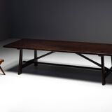Rustic Vernacular Dining Table, France, Early 20th Century