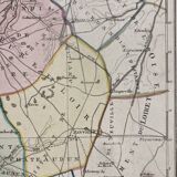 Old map Eure et Loire
