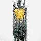 Brutalist Wall Lamp By Marcel Fantoni For Fantoni Studio Firenze, Italy, 1960S