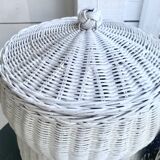 Zoomorphic straw basket