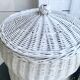 Panier zoomorphe en paille