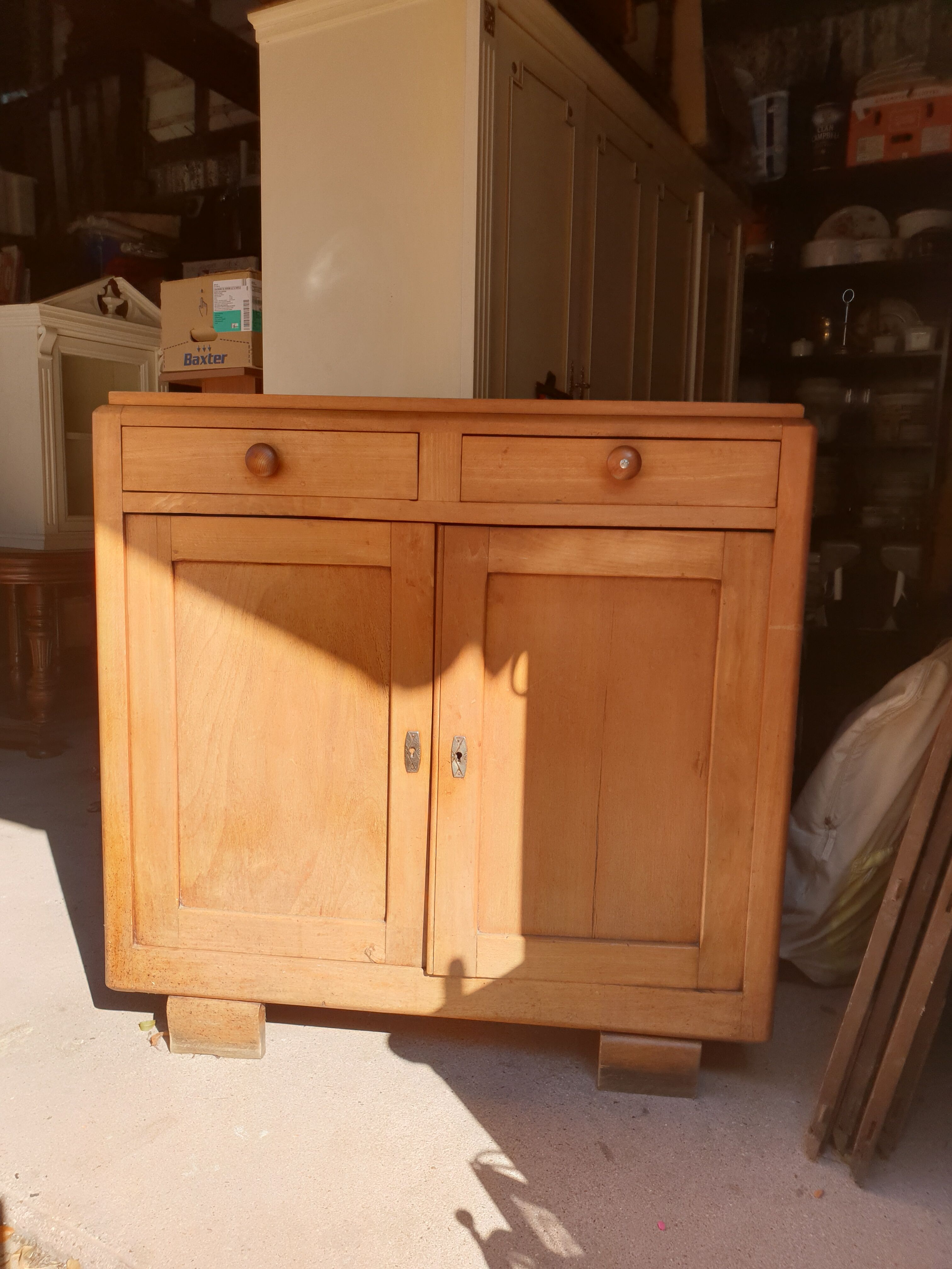 Vintage wooden Parisian buffet