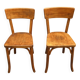 Pair of Baumann bistro chairs
