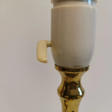 Two table lamps, in metal with brass alloy by Svend Mejlstrøm at MS