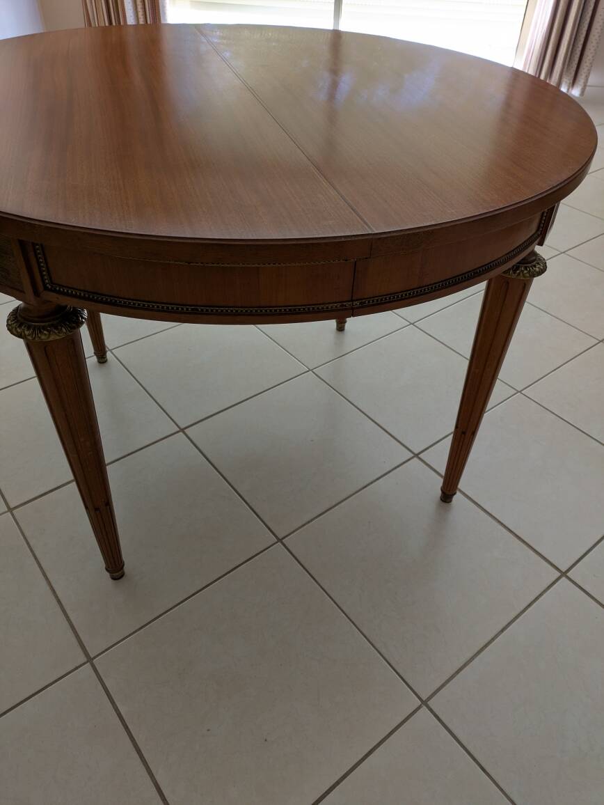 Cherry table "Louis XVI style"