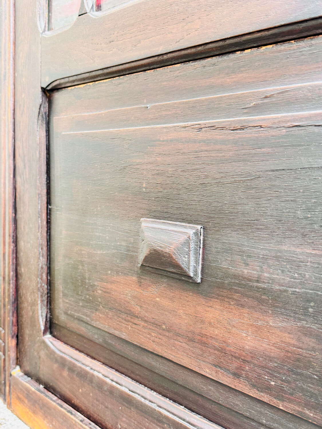 Parisian wardrobe, glass door