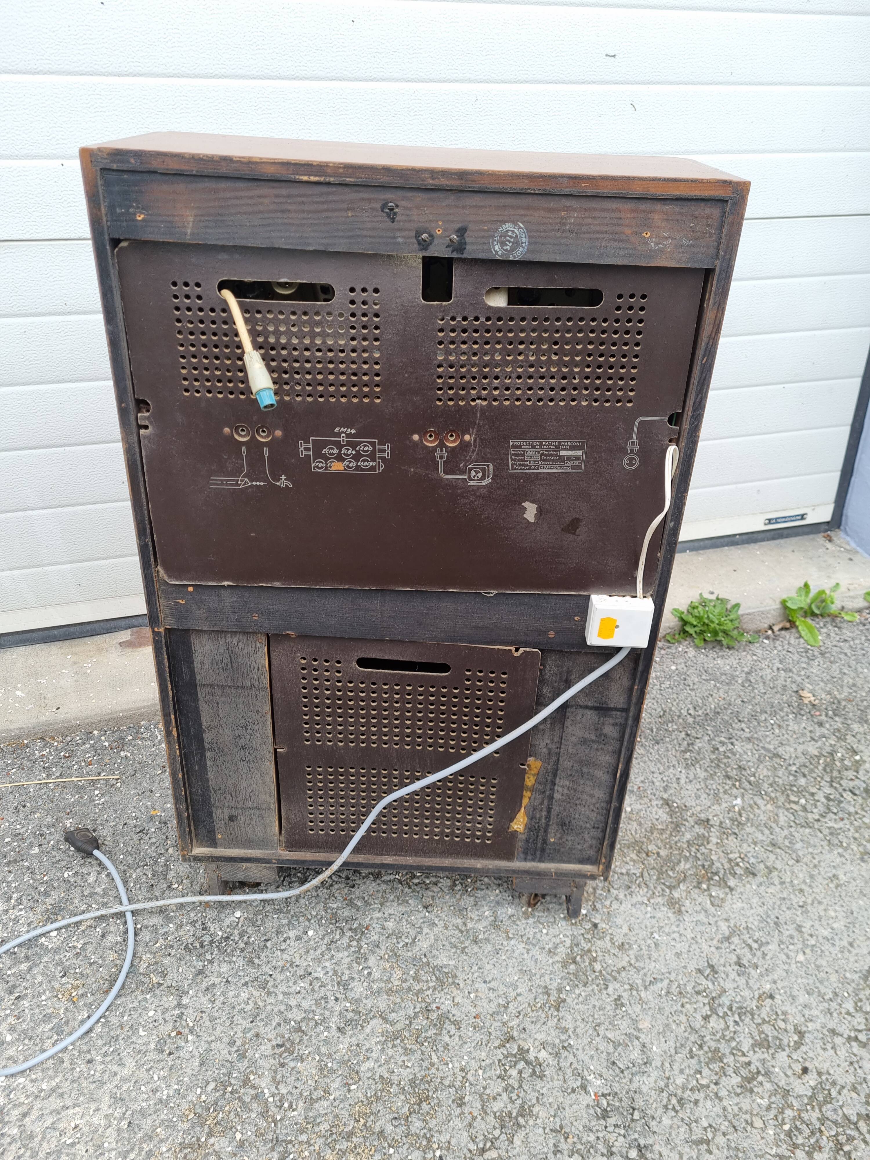 Tsf hi-fi cabinet from 1940/50