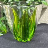 Vase Lalique – Model 2 Tulips - Lined crystal