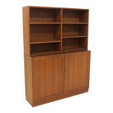 Teak bookshelf "Bohus", K.O Westberg Horreds Möbelindustri, Sweden