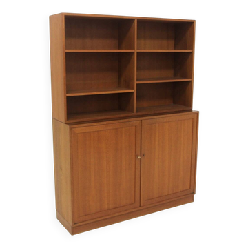 Bibliothèque en teck "Bohus", K.O Westberg Horreds Möbelindustri, Suède