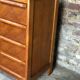 Commode scandinave vintage en teck et placage