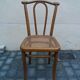 Chaise ancienne en bois tourné