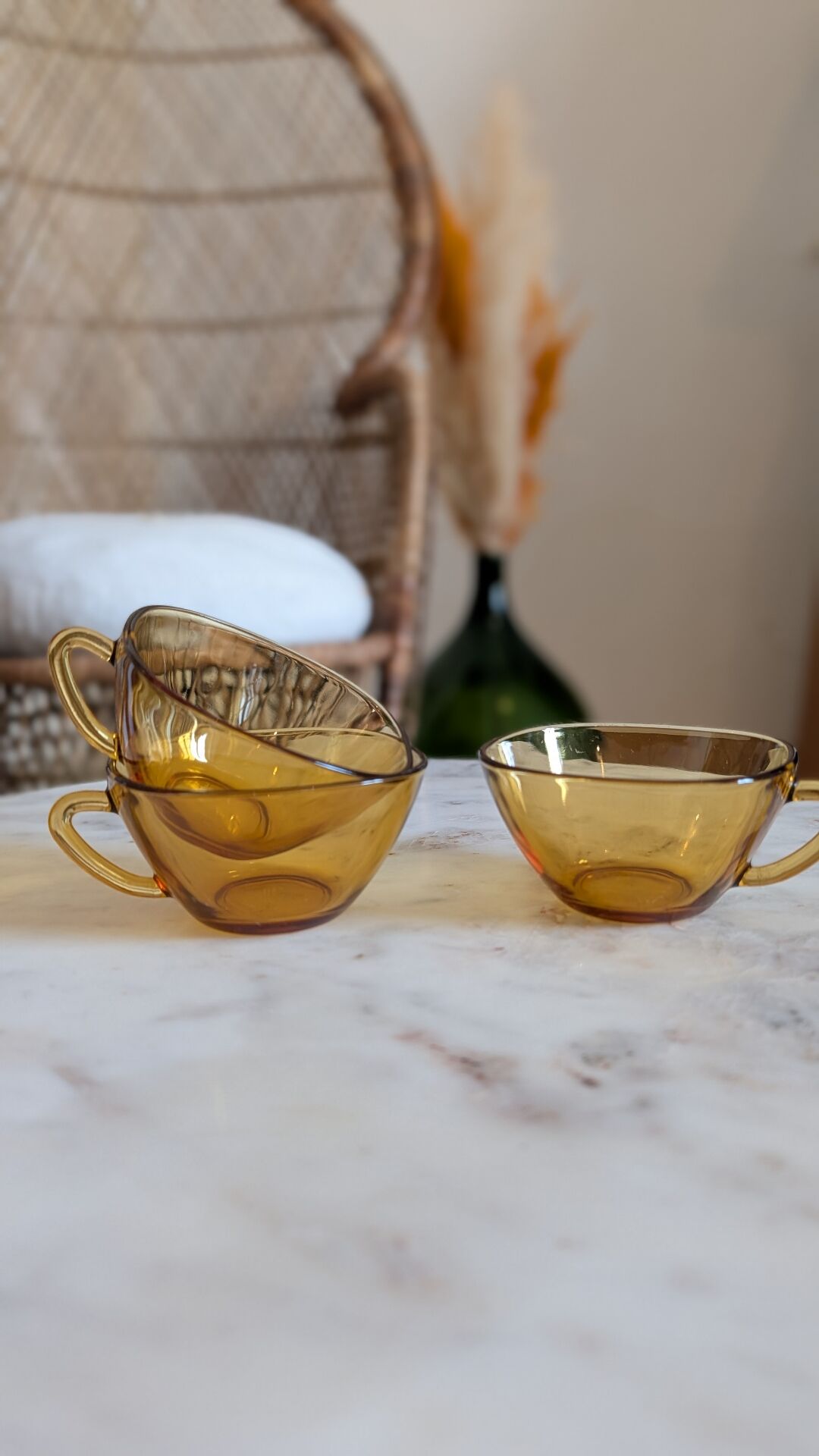 Set of 3 Véréco coffee cups