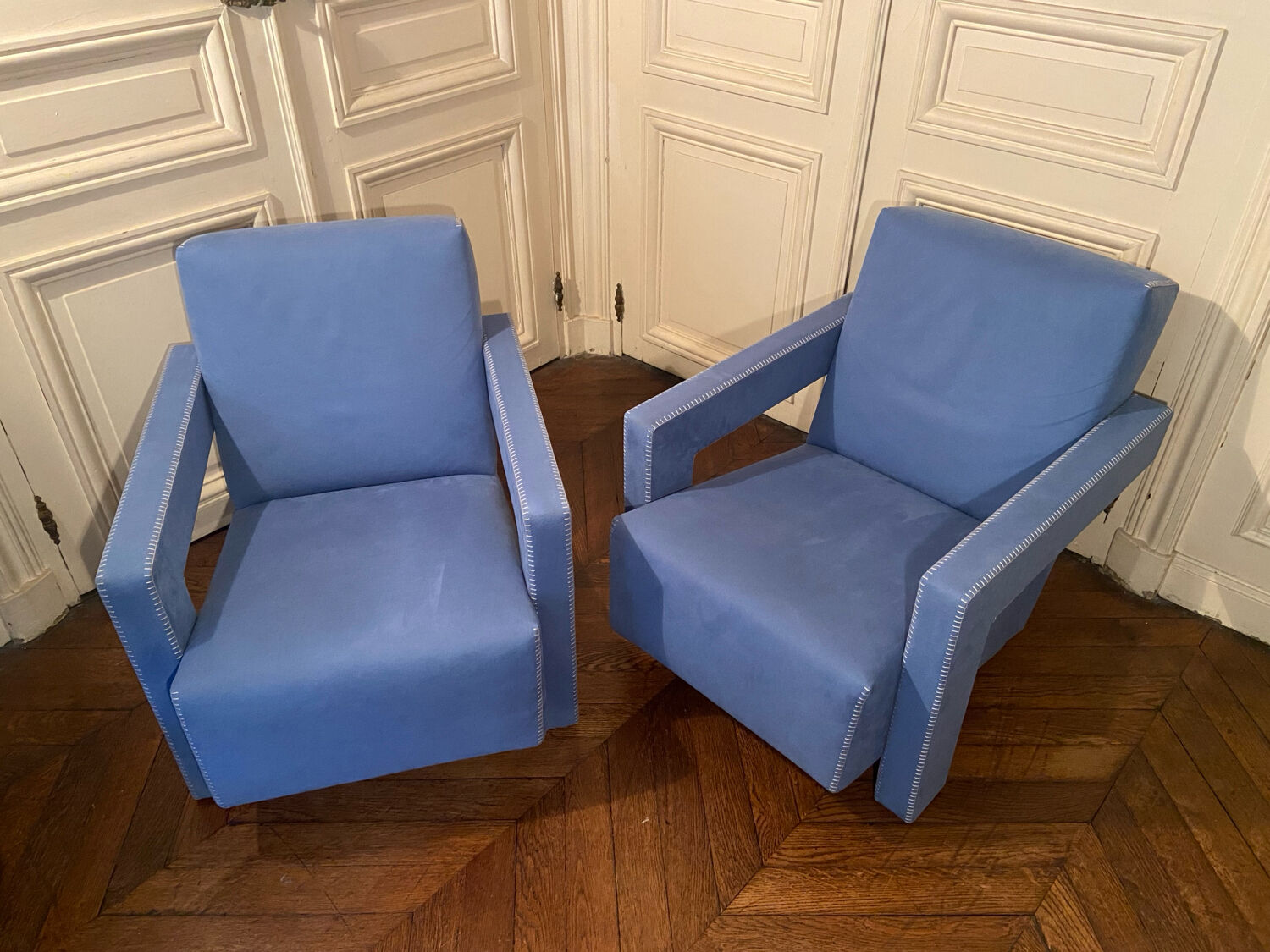 Utrecht armchair pair - Gerrit Rietveld, Cassina