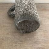 Gray stoneware pitcher