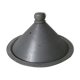 Vintage aluminum cast iron tagine