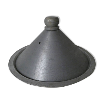 Vintage aluminum cast iron tagine