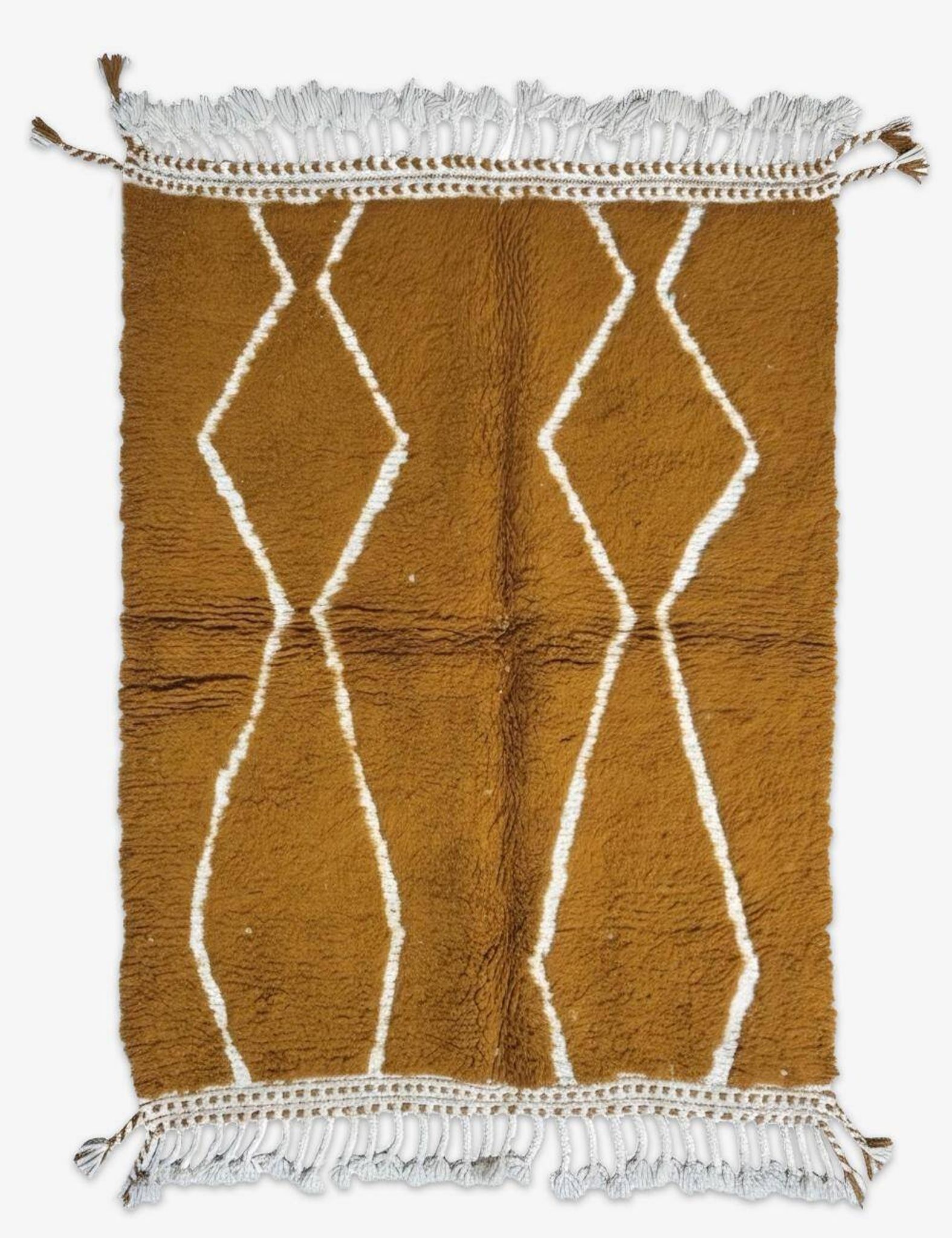 Tapis Jaune Moutarde - 156 x 125 cm