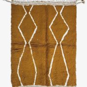Tapis Jaune Moutarde - 156 x 125 cm