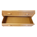 Armoire vitrée en rotin