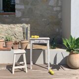 Old patinated table