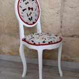 Restored Medallion Dressing Table Chair
