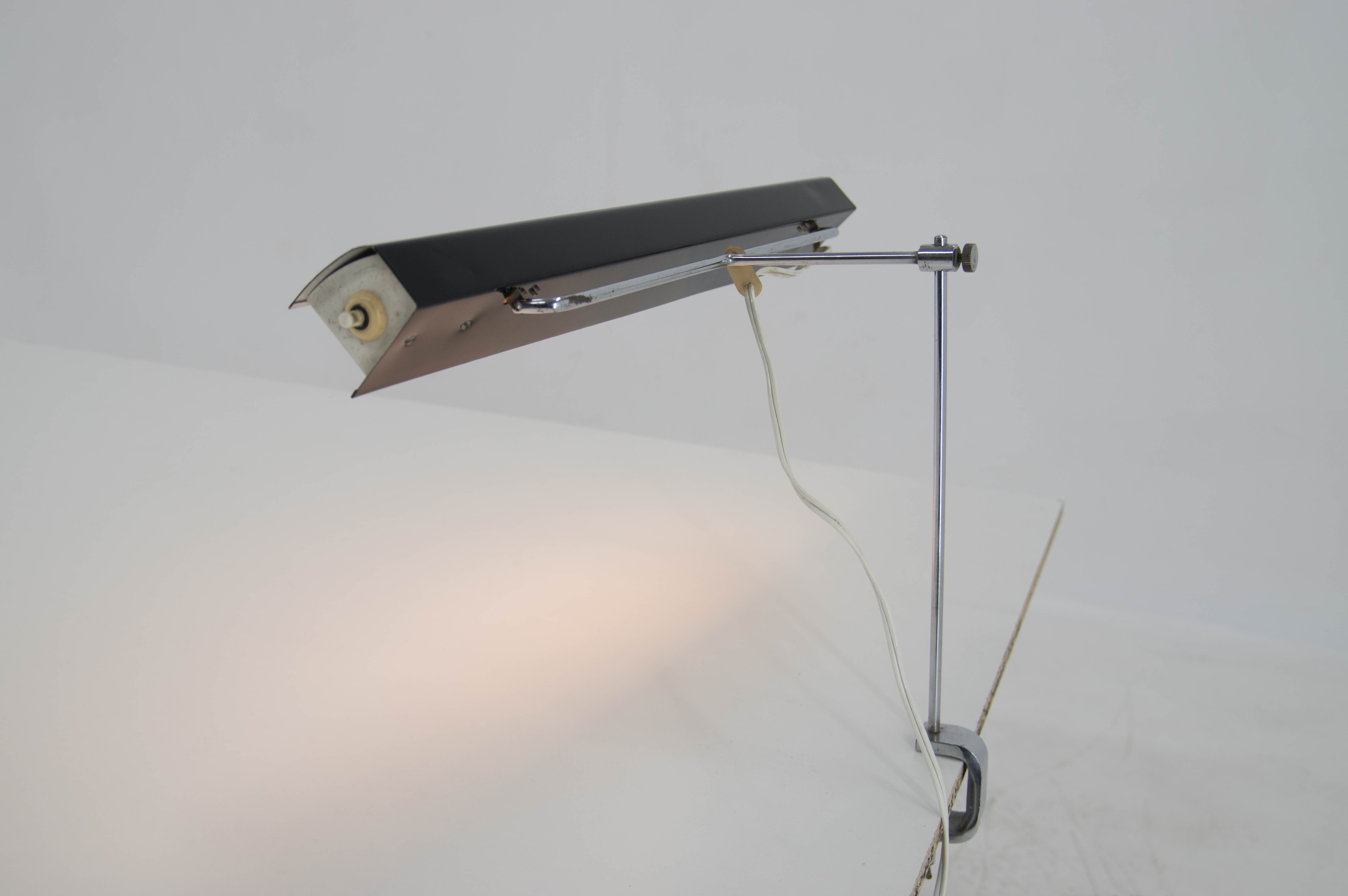 Adjustable table lamp by Lidokov, 1960