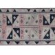 Vintage Turkish Oushak Rug Handwoven 119x330 cm