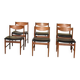 Lot de 6 chaises Gplan danish design Kofod Larsen