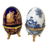 Oeufs en Porcelaine Boite à Bijoux