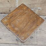 Old Art Deco tea table in Burmese teak