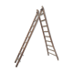 Échelle double bois