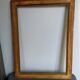 Old gilded wooden frame