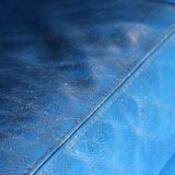 Roche Bobois sofa in Blue leather