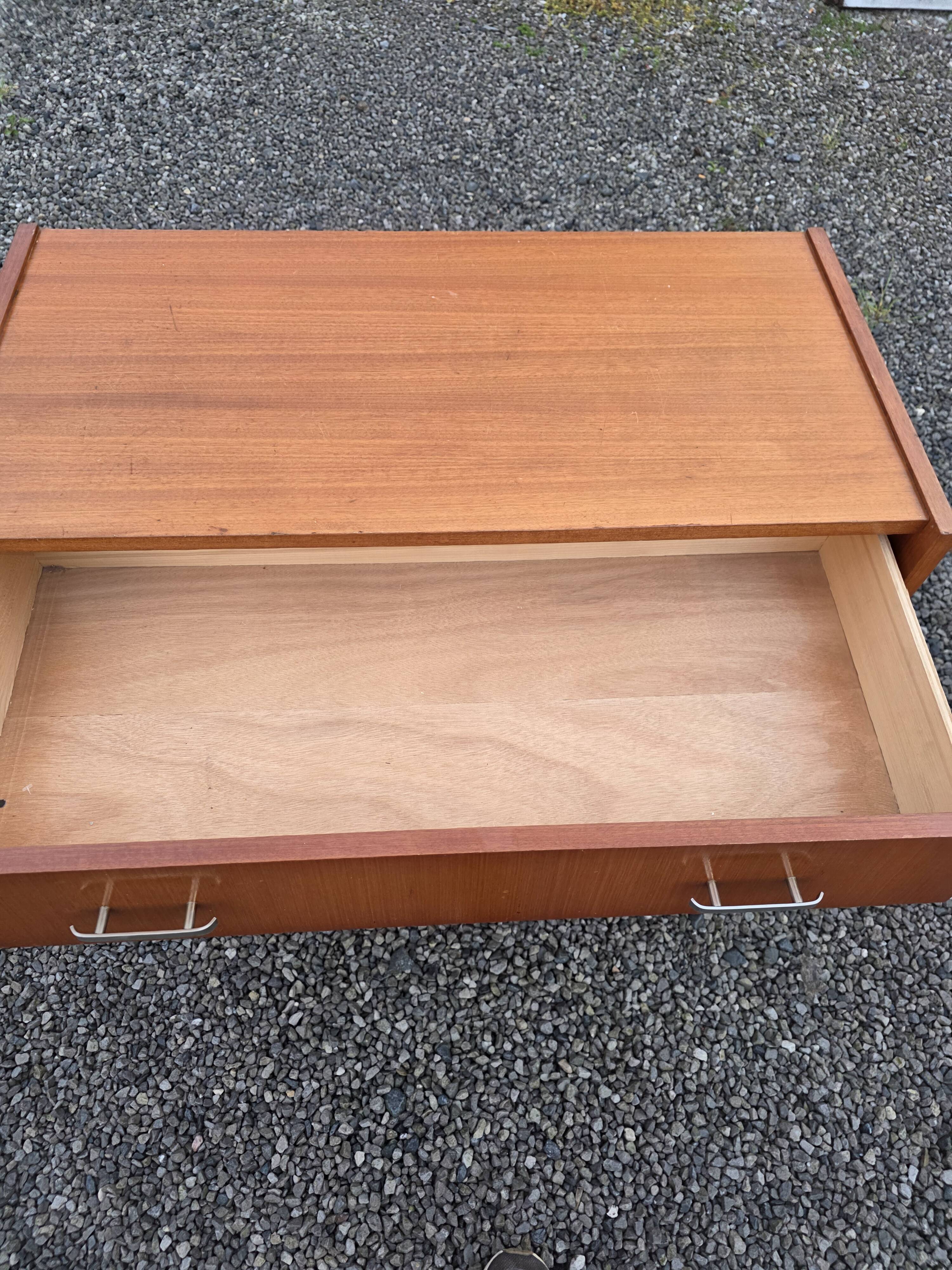 Vintage teak commode from the 1960s.